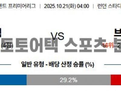 2025년 10월 21일 웨스트햄 vs 브렌트포드 EPL 프리미어리그 경기 분석 섬네일 이미지