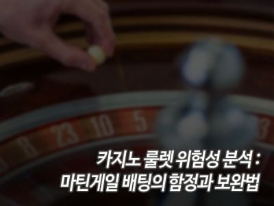 카지노 룰렛 위험성 분석: 마틴게일 배팅의 함정과 보완법 섬네일 이미지