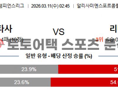 2026년 3월 11일 갈라타사라이 vs 리버풀 챔피언스리그 전문가 분석 섬네일 이미지