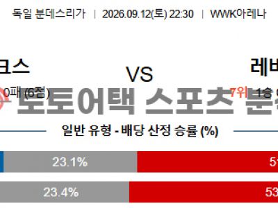 2026년 9월 12일 아우크스부르크 vs 레버쿠젠 분데스리가 결과 심층 분석 섬네일 이미지